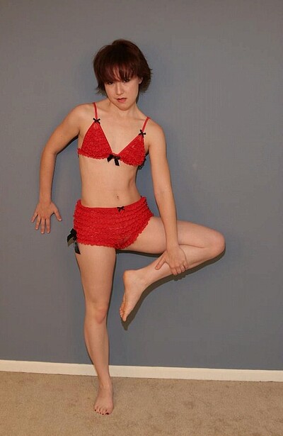  in Cute Footsie Redhead from 