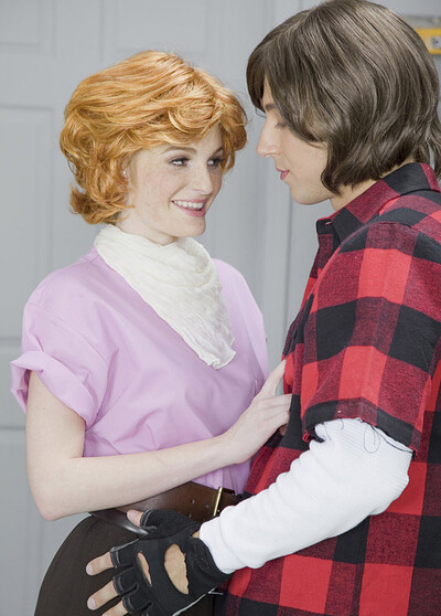 Andy San Dimas and Breanne Benson in  from 