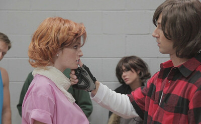 Andy San Dimas and Breanne Benson in  from 