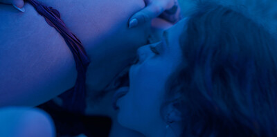 Clara Mia and Alice Drake in First date, instant desire from 