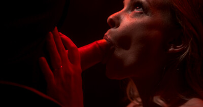 Ania Kinski and Tiffany Leiddi in Le Rouge club from 