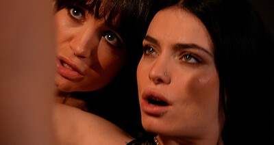 Clara Mia and Lauren Walker in Just a drink from 