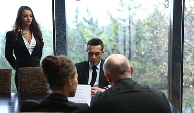 Manon Martin and Sophia Laure in Making Of - Manon, Rookie Secretary from 