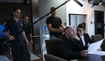 Manon Martin and Sophia Laure in Making Of - Manon, Rookie Secretary from 