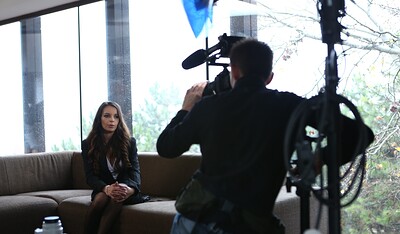 Manon Martin and Sophia Laure in Making Of - Manon, Rookie Secretary from 