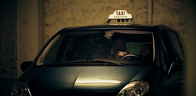 Cecilia De Lys and Lucy Heart in Nice Anna's blowjob for the taxi driver in front of her friends from 