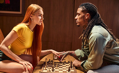 Little Dragon and Jay Hefner in One More Game from
