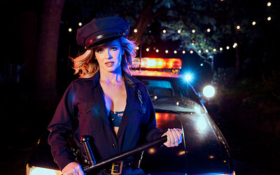 Sweet Vickie in Officer Sweet Vickie Teaches Her Bad Boy Ex A Lesson from