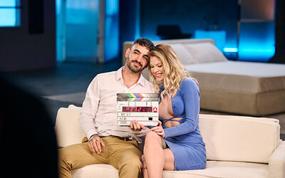 Sammm Next Door and Jax Slayher in Tiny Hotwife Devours Monster BBC from 