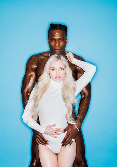 Alex Grey and Louie Smalls in A Pleasant Surprise from 