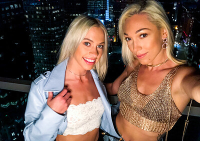 Khloe Kapri and Lily LaBeau in We Do Everything Together from 