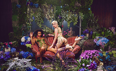 Skye Blue and Alina Ali in Wallflower from 