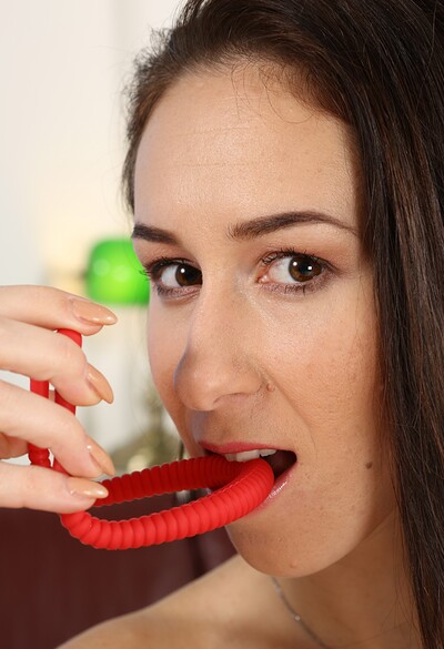 Jessika in Little Red Speculum from 