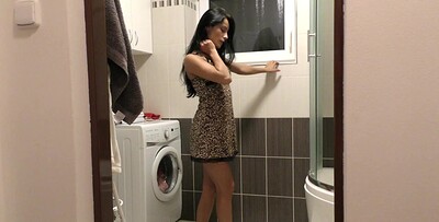 Lexi Dona in Night Shower from 