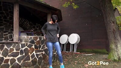 Gabriellla Gucci in Pissing on Tiptoes from 
