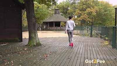 Gabriellla Gucci in Open Knee Leggings from 