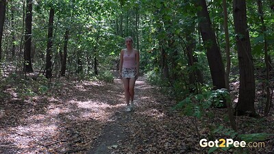 Bianca Ferrero in Nervous in the Woods from 
