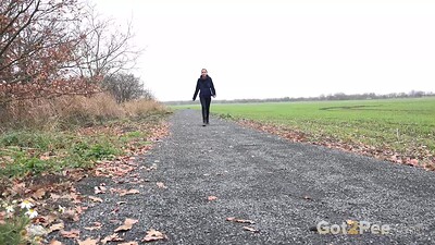 Amanda Estela in Too Cold To Pee from 