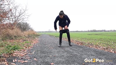 Amanda Estela in Too Cold To Pee from 