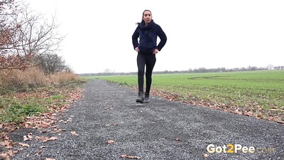 Amanda Estela in Too Cold To Pee from 