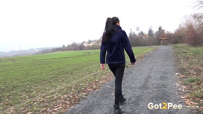 Amanda Estela in Too Cold To Pee from 