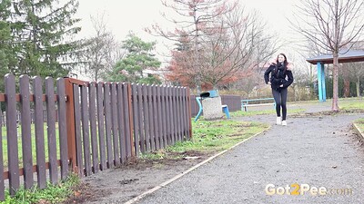 Katy Sky in Public In The Park from 