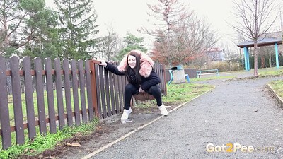 Katy Sky in Public In The Park from 
