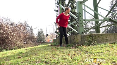 Nikki Dream in Extreme Public Peeing from 