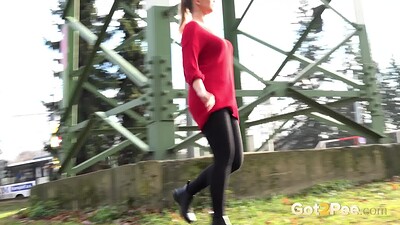 Nikki Dream in Extreme Public Peeing from 