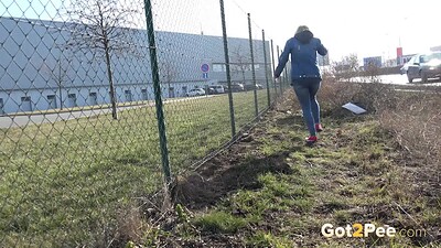 Chrissy in Public Peeing For Chrissy from 
