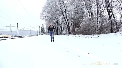 Gianna Ray in Gianna Melts The Snow from 