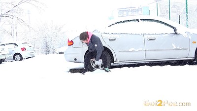 Lara Fox in City In The Snow from 