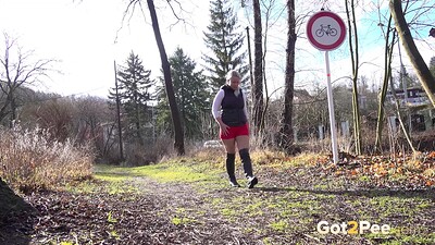 Licky Lex in Slowly On The Cycle Path from 