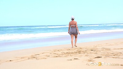 Chloe in Big Tits On The Beach from 