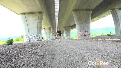 Jenna Lovely in Under A Bridge from 