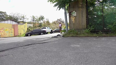 Isabel Dark in Public Isabel from 