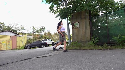 Isabel Dark in Public Isabel from 