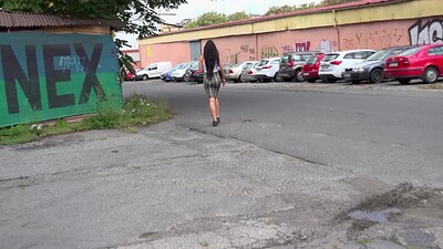 Isabel Dark in Public Isabel from 