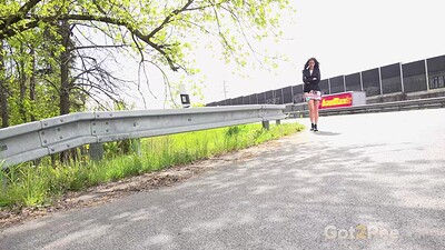 Ali Bordeaux in Busy Highway from 