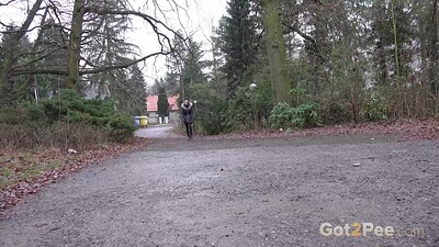 Cynthia Vellons in Messy Woodland Pee from 