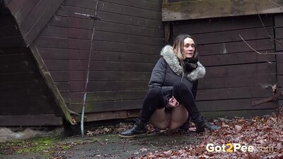 Cynthia Vellons in Messy Woodland Pee from 