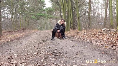 Natasha Ink in Hairy Pussy Pissing from 