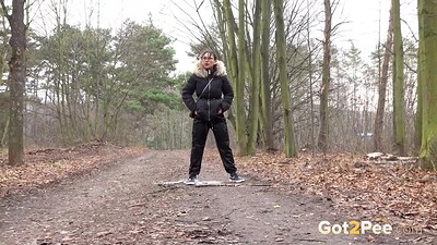 Natasha Ink in Hairy Pussy Pissing from 