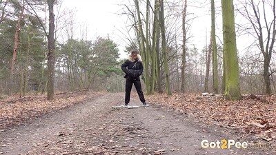 Natasha Ink in Hairy Pussy Pissing from 