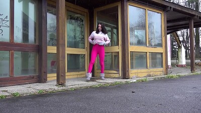 Victoria Daniels in Vision In Pink from 