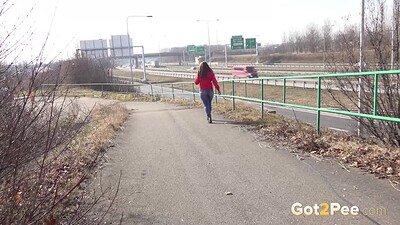Nicolette Noir in Desperate On The Cycle Path from 