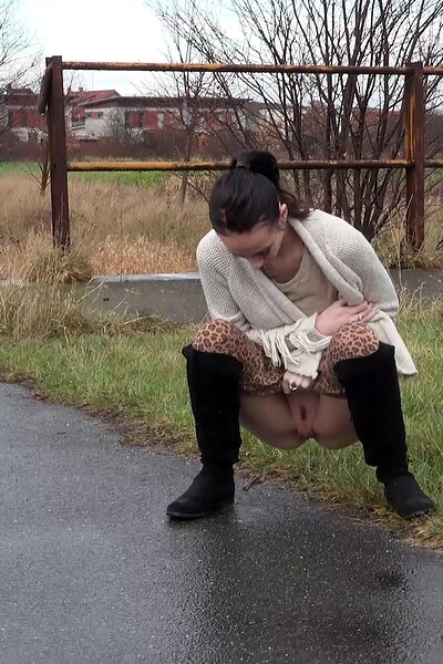 Eveline Neill in Back Outside Again from Babehub