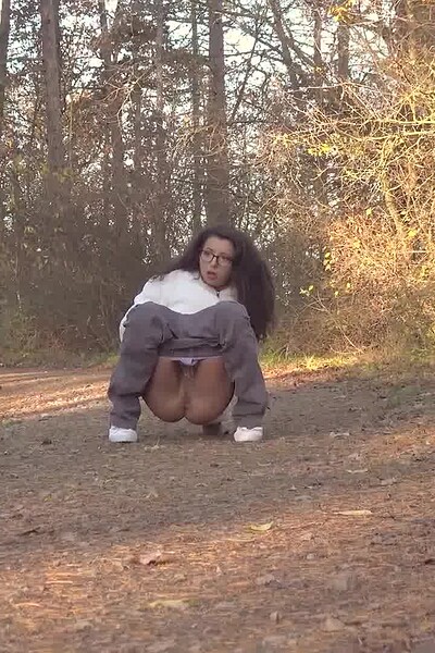 Mini Mitzi in Relief On The Dirt Track from Babehub