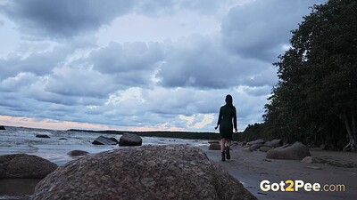 Princess Lili in Standing On The Rocks from 