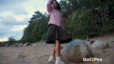 Sunny May in Bent Over from